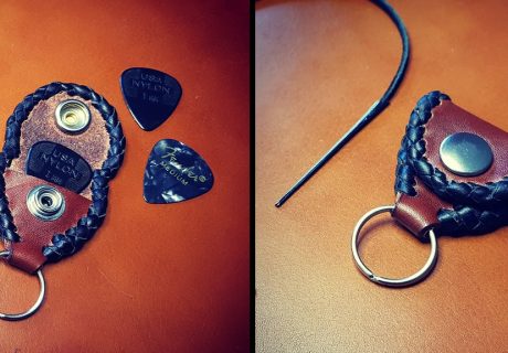 Guitar pick keyfob