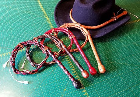 Leather hatband