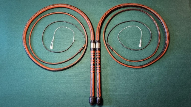 Target whips Bullwhip Kangaroo leather whip
